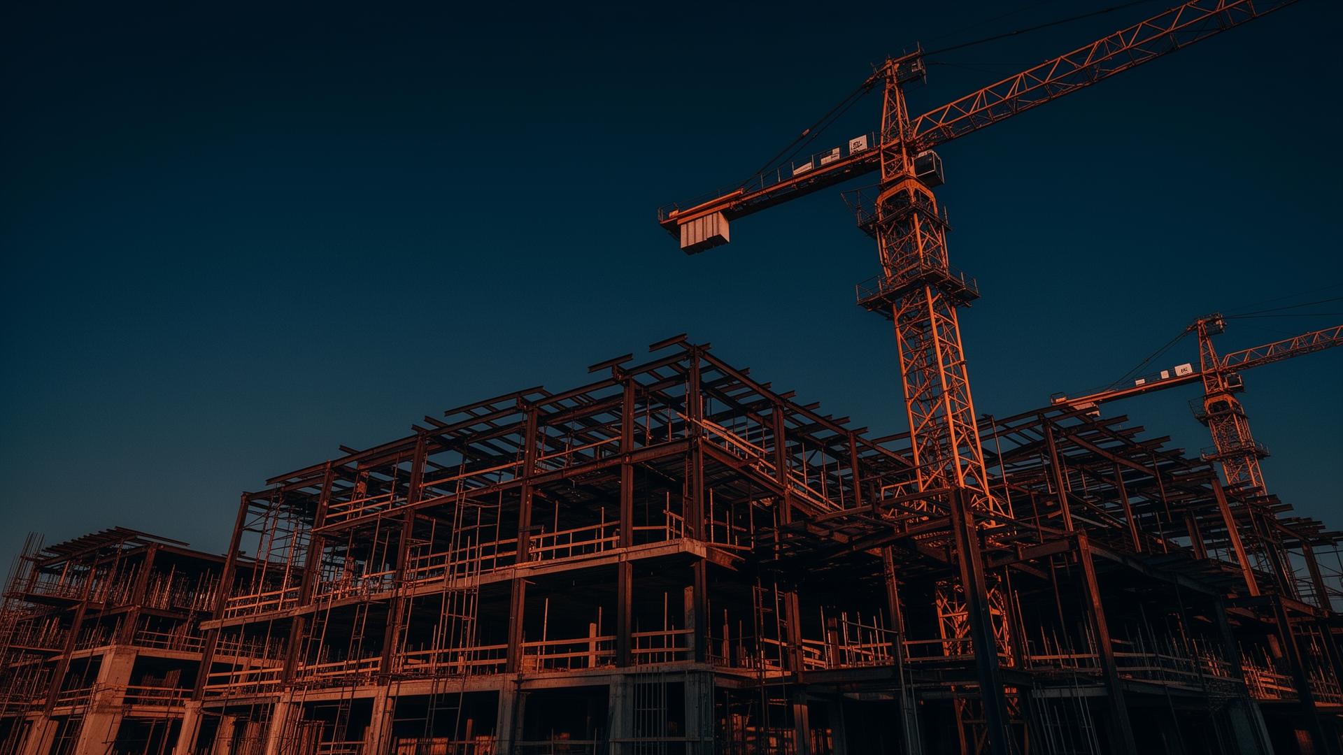 Construction site framework